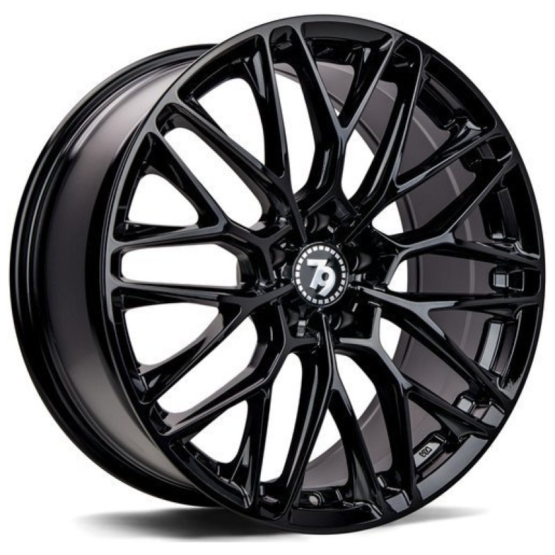 Janta aliaj seventy9 SV-P 8.0x18 5x112 ET35 BG - Black Glossy