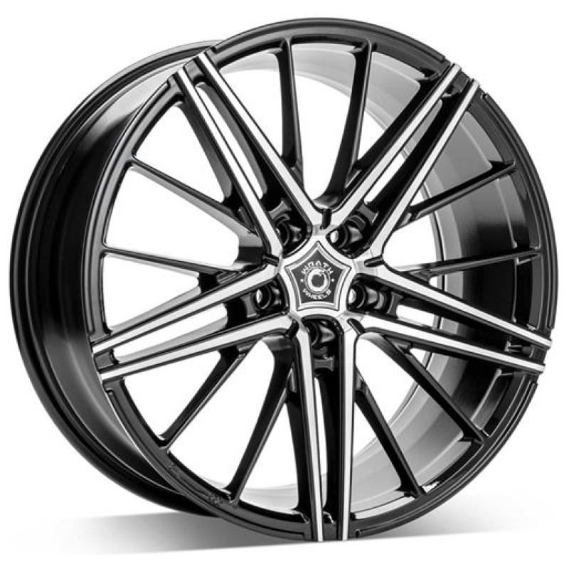 Janta aliaj Wrath Wheels WF-5 8.5x19 5x112 ET42 BP - Black polished