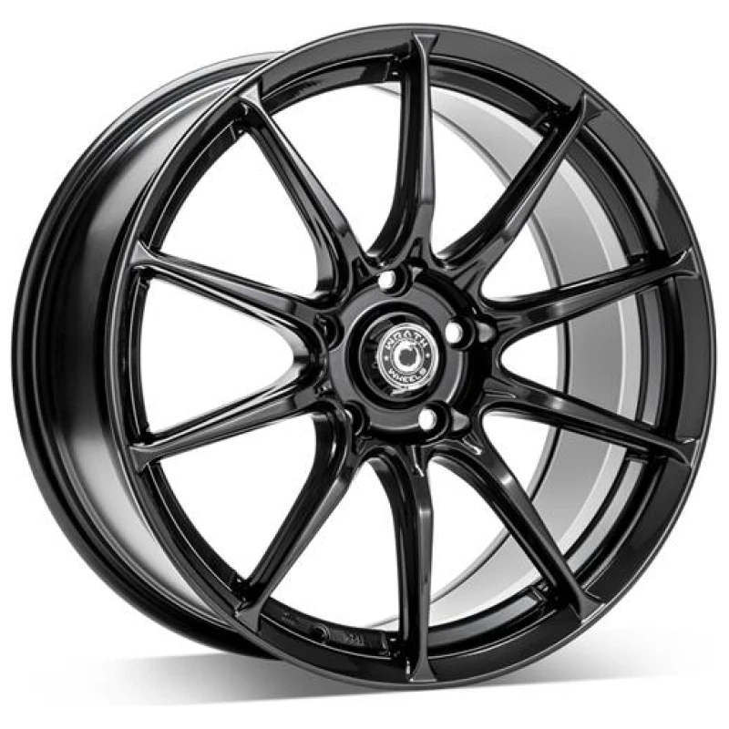 Janta aliaj Wrath Wheels WF-12 8.5x18 5x112 ET45 SPB - Sparkle black