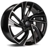 Janta aliaj Carbonado Monaco 7.5x17 5x112 ET42 BFP - Black Front Polished
