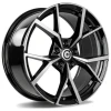 Janta aliaj Carbonado Predator 8.0x18 5x112 ET45 BFP - Black Front Polished