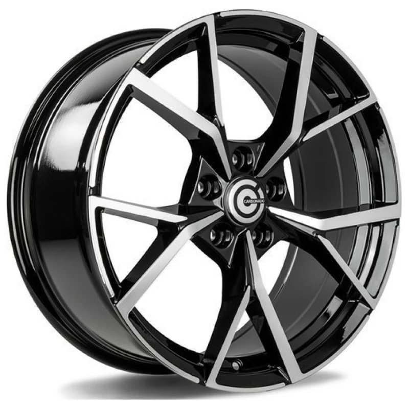 Janta aliaj Carbonado Predator 8.0x18 5x112 ET45 BFP - Black Front Polished