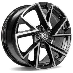 Janta aliaj Carbonado Summer 7.0x17 5x112 ET40 BFP - Black Front Polished
