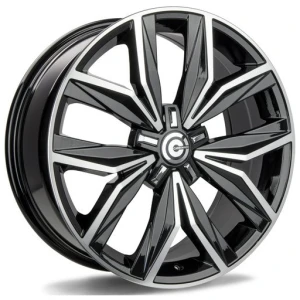 Janta aliaj Carbonado Disco 8.0x19 5x112 ET43 BFP - Black Front Polished