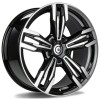 Janta aliaj Carbonado Dynamite 8.5x19 5x120 ET33 BFP - Black Front Polished
