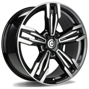 Janta aliaj Carbonado Dynamite 8.5x19 5x120 ET33 BFP - Black Front Polished