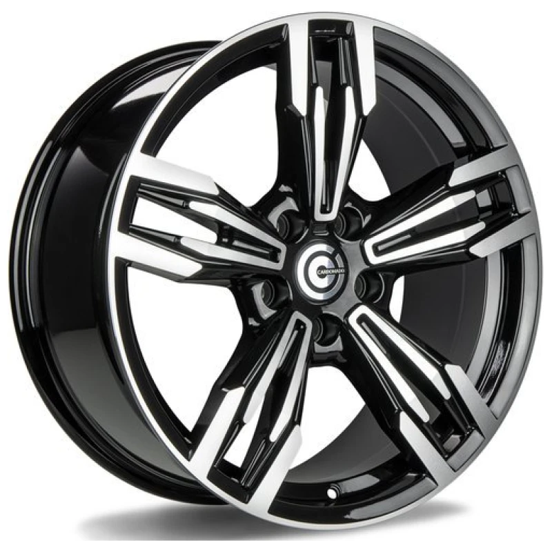 Janta aliaj Carbonado Dynamite 8.5x19 5x120 ET33 BFP - Black Front Polished