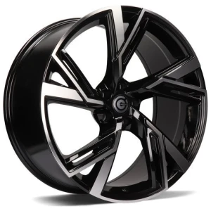 Janta aliaj Carbonado Rich 8.5x19 5x112 ET35 BFP - Black Front Polished