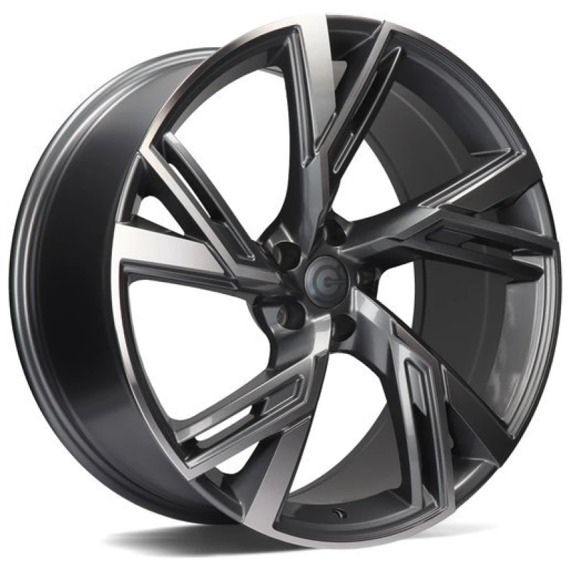 Janta aliaj Carbonado Rich 8.5x19 5x112 ET30 AFP - Anthracite Front Polished