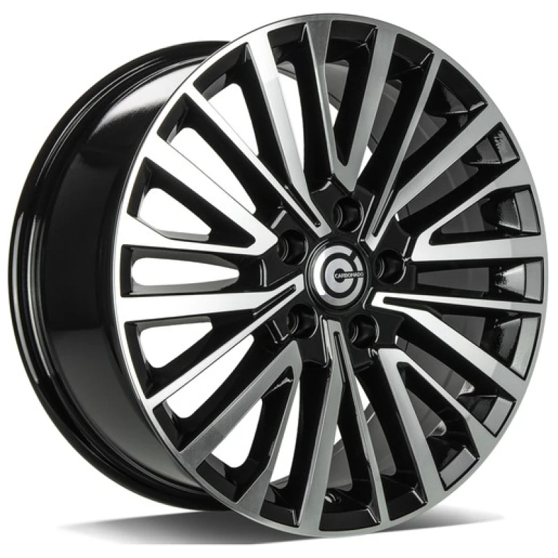 Janta aliaj Carbonado Song 8.0x18 5x120 ET50 BFP - Black Front Polished