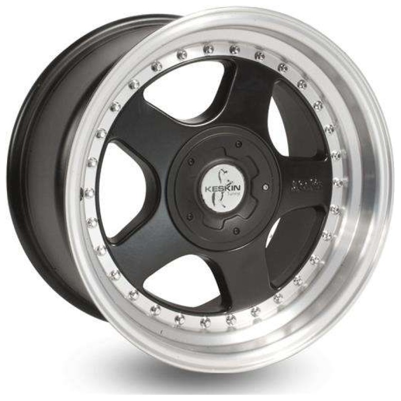Janta aliaj Keskin Tuning KT1 10.0x18 5x100 ET25 BLP - Black lip polish