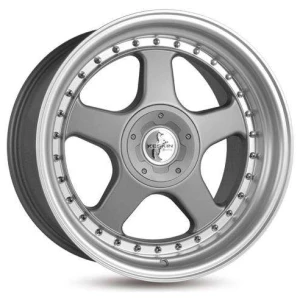 Janta aliaj Keskin Tuning KT1 10.0x18 5x100 ET25 TGLP - Titan Grey Lip Polish