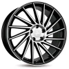 Janta aliaj Keskin Tuning KT17 8.0x18 5x120 ET35 BFP - Black Front Polish