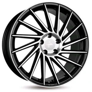 Janta aliaj Keskin Tuning KT17 8.0x18 5x120 ET35 BFP - Black Front Polish