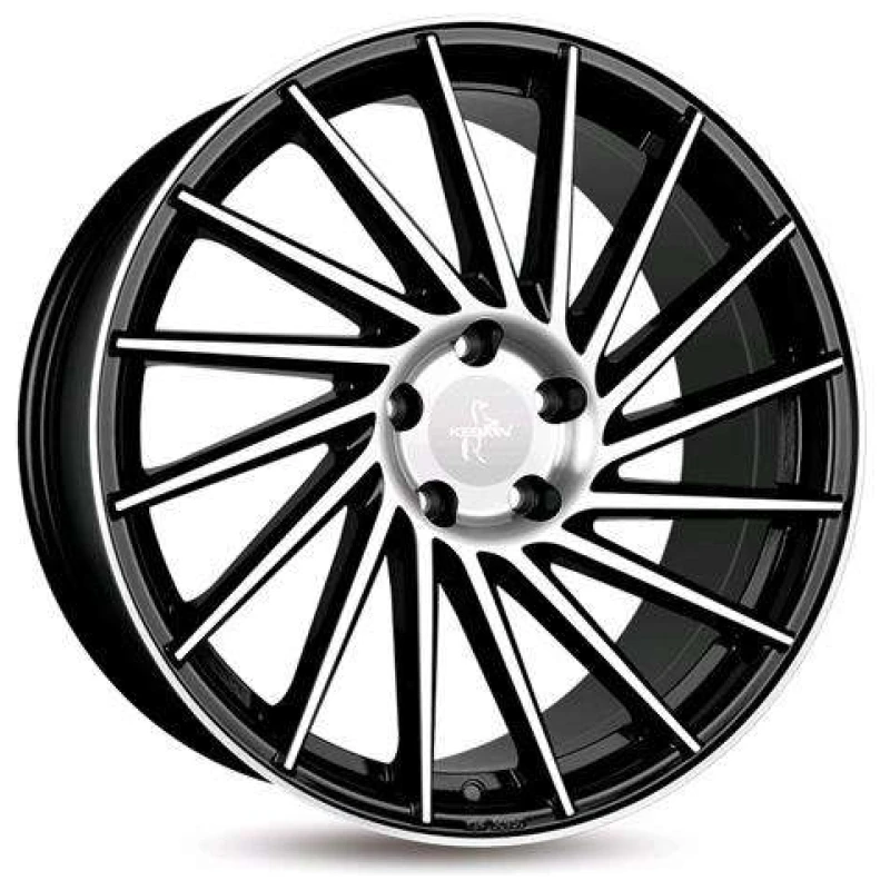 Janta aliaj Keskin Tuning KT17 8.0x18 5x120 ET35 BFP - Black Front Polish