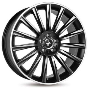 Janta aliaj Keskin Tuning KT18 7.0x17 5x112 ET48 MBLP - Matt Black Lip Polish