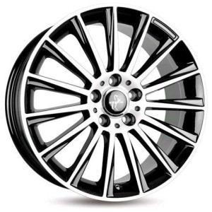 Janta aliaj Keskin Tuning KT18 8.5x19 5x120 ET35 BFP - Black Front Polish