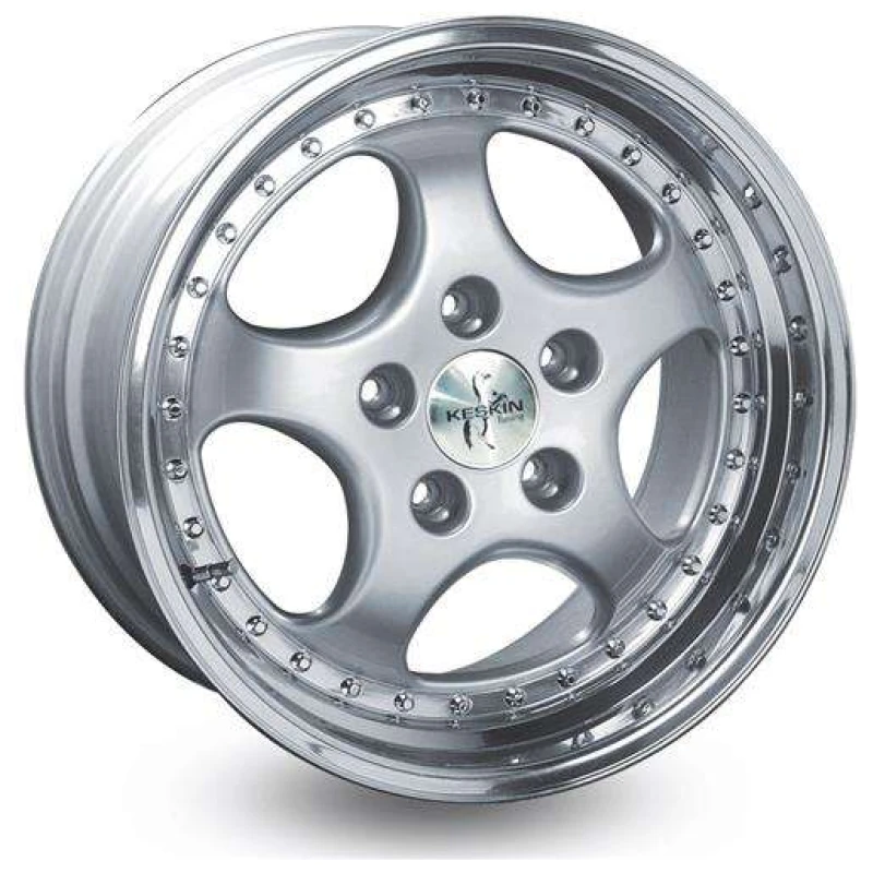 Janta aliaj Keskin Tuning KT2 8.5x18 5x130 ET52 SLP - Silver Lip Polished