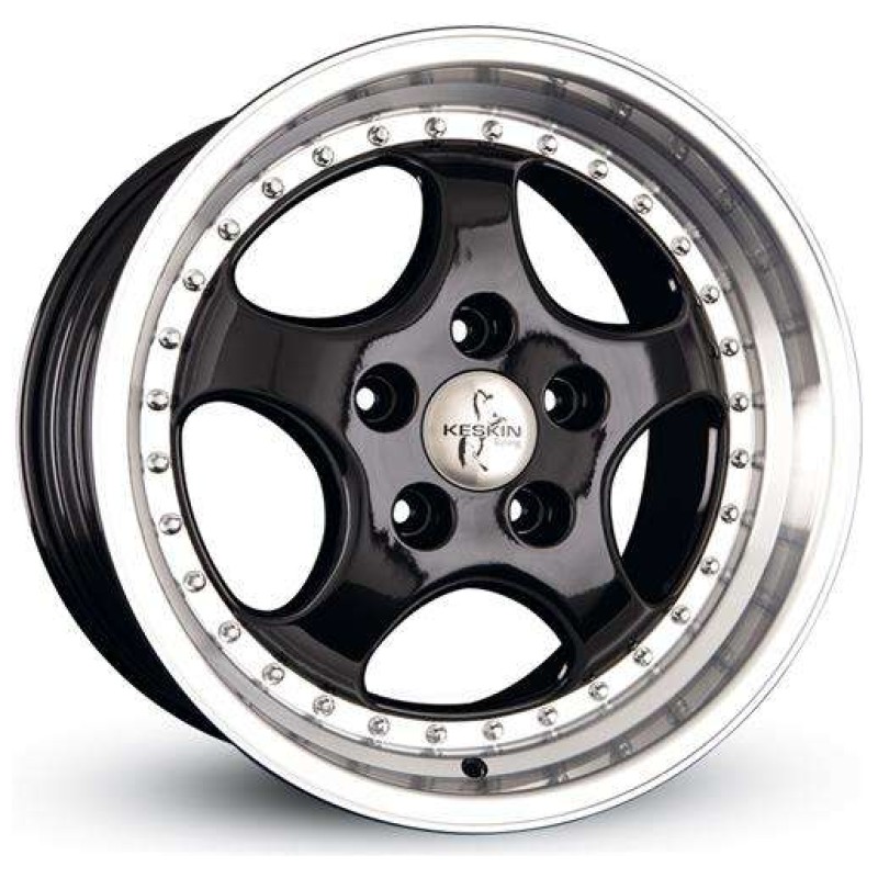 Janta aliaj Keskin Tuning KT2 9.5x18 5x130 ET52 BLP - Black lip polish