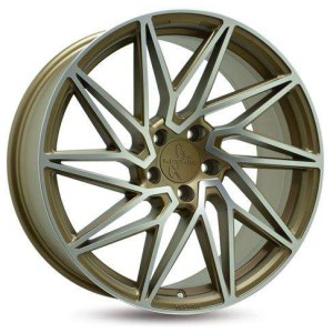Janta aliaj Keskin Tuning KT20 8.5x19 5x112 ET30 BRZFP - BRONZE FRONT POLISH
