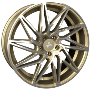 Janta aliaj Keskin Tuning KT20 8.5x19 5x112 ET45 GFP - Gold Front Polish