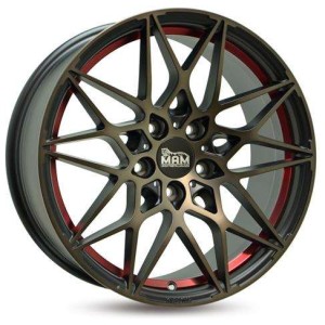 Janta aliaj MAM Leichtmetallräder B2 8.5x20 5x112 ET45 BRI - BLACK RED INSIDE