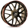 Janta aliaj MAM Leichtmetallräder GT1 8.5x19 5x100 ET45 BPLR - Black Painted Lip Red