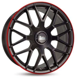 Janta aliaj MAM Leichtmetallräder GT1 8.5x19 5x108 ET45 MBLR - Matt Black Lip Red