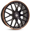 Janta aliaj MAM Leichtmetallräder GT1 9.5x19 5x112 ET30 MBLO - Matt black lip orange