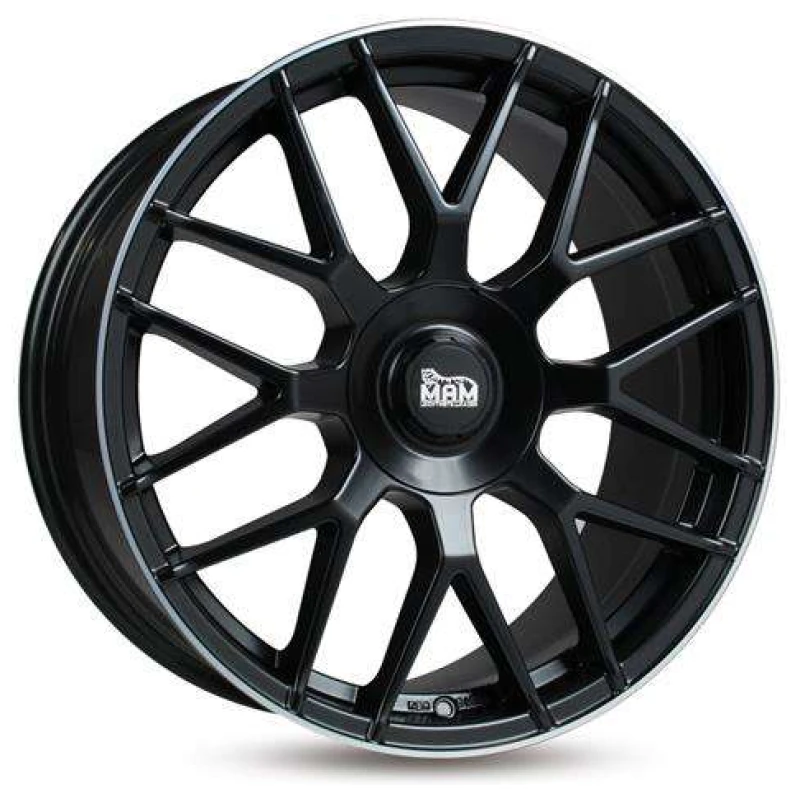 Janta aliaj MAM Leichtmetallräder GT1 9.5x19 5x112 ET30 MBLP - Matt Black Lip Polish