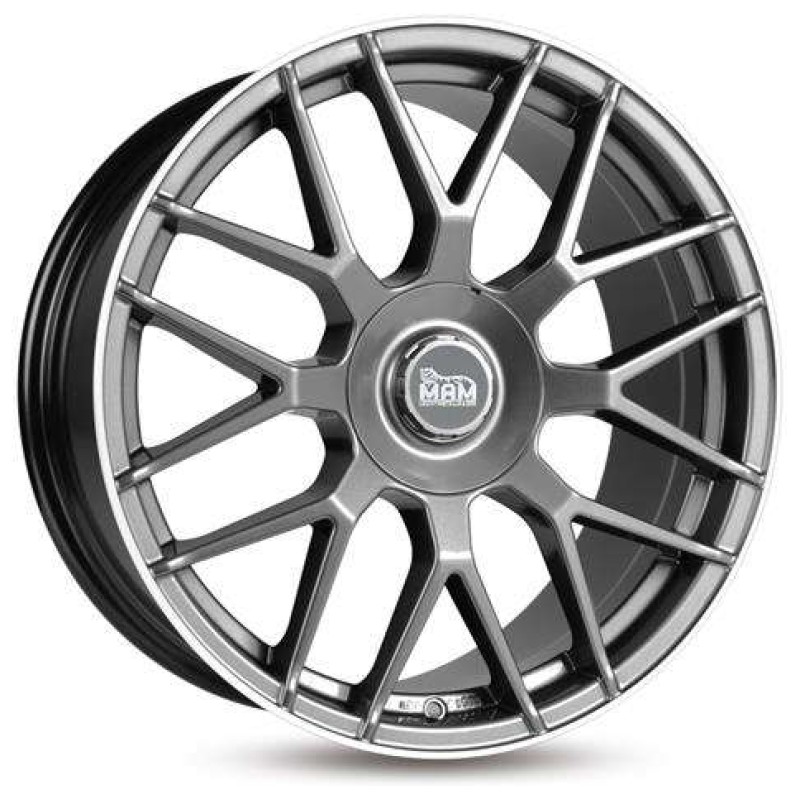Janta aliaj MAM Leichtmetallräder GT1 9.5x19 5x112 ET30 PLP - Palladium lip polish