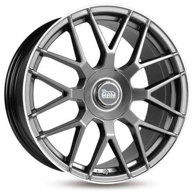 Janta aliaj MAM Leichtmetallräder GT1 9.5x19 5x112 ET30 PLP - Palladium lip polish