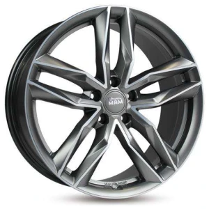Janta aliaj MAM Leichtmetallräder RS3 8.0x18 5x108 ET45 MPFP - Matt palladium front polish