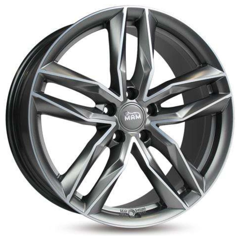 Janta aliaj MAM Leichtmetallräder RS3 8.0x18 5x108 ET45 MPFP - Matt palladium front polish