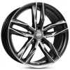 Janta aliaj MAM Leichtmetallräder RS3 8.5x19 5x112 ET45 BFP - Black Front Polish