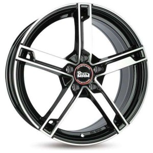 Janta aliaj MAM Leichtmetallräder W4 6.5x16 4x100 ET35 BFP - Black Front Polish