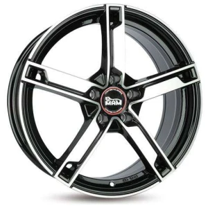 Janta aliaj MAM Leichtmetallräder W4 7.0x17 5x100 ET35 BFP - Black Front Polish