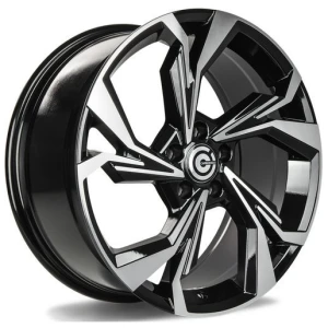 Janta aliaj Carbonado Slingshot 8.0x18 5x112 ET45 BFP - Black Front Polished