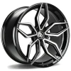 Janta aliaj seventy9 SCF-D 9.0x18 5x112 ET38 BFP - Black Front Polished