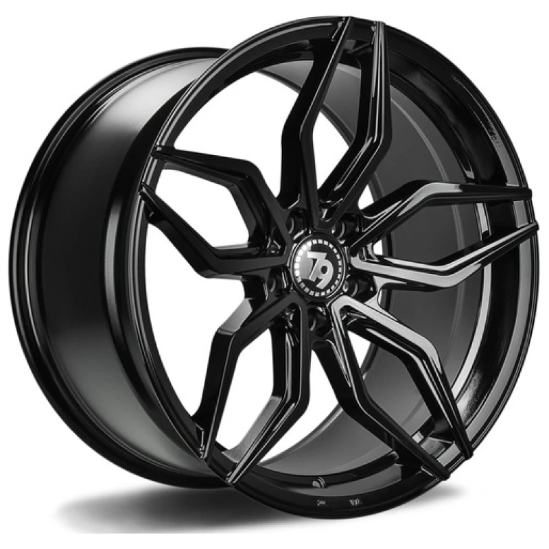 Janta aliaj seventy9 SCF-D 9.0x18 5x120 ET35 BG - Black Glossy