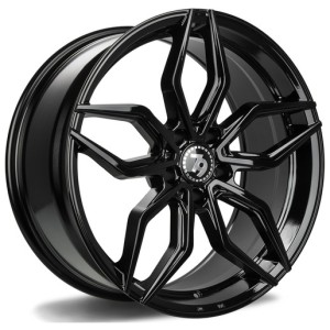 Janta aliaj seventy9 SCF-D 8.0x18 5x108 ET45 BG - Black Glossy
