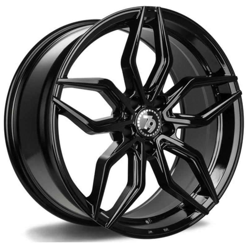Janta aliaj seventy9 SCF-D 8.0x18 5x108 ET45 BG - Black Glossy