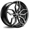 Janta aliaj seventy9 SCF-D 8.5x19 5x112 ET35 BFP - Black Front Polished