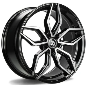 Janta aliaj seventy9 SCF-D 8.5x19 5x112 ET35 BFP - Black Front Polished