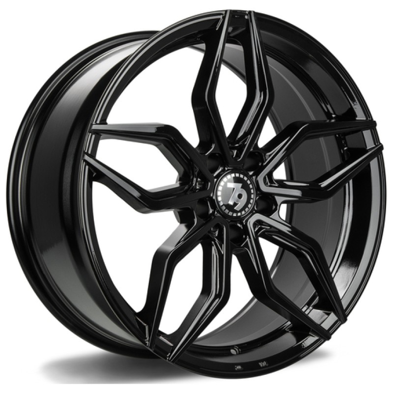 Janta aliaj seventy9 SCF-D 8.5x19 5x112 ET35 BG - Black Glossy