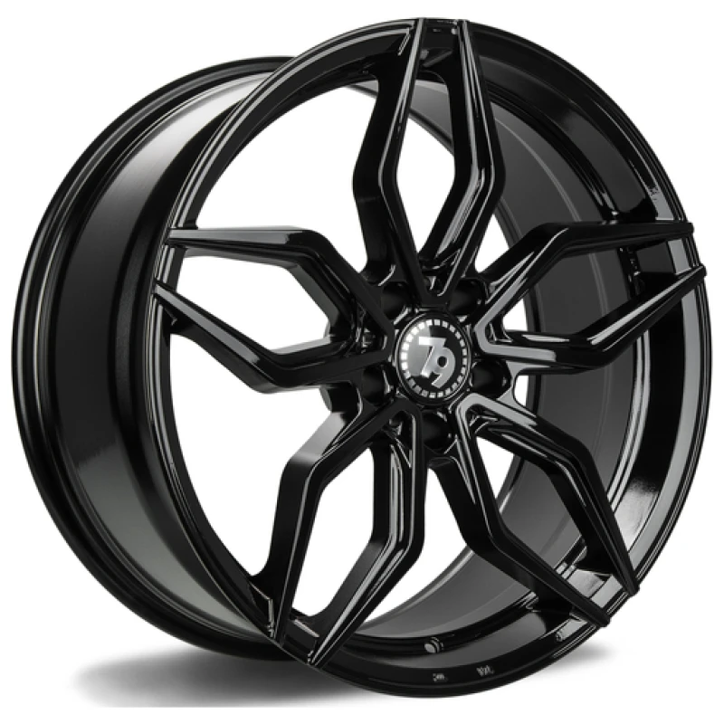 Janta aliaj seventy9 SCF-D 8.5x19 5x112 ET35 BG - Black Glossy