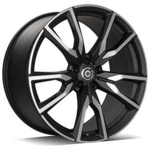 Janta aliaj Carbonado Pain 10.5x22 5x112 ET43 MBFP - Matt Black Front Polished