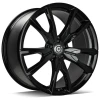 Janta aliaj Carbonado Pain 9.5x22 5x112 ET37 BG - Black Glossy