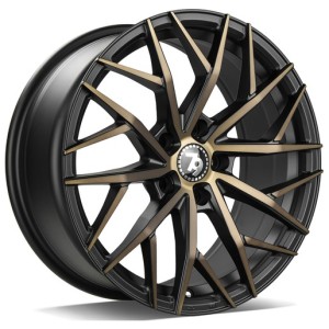 Janta aliaj seventy9 SV-C 7.5x17 5x112 ET40 BGGF - Black Glossy Gold Front