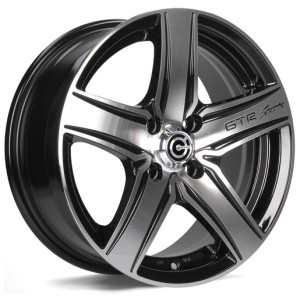Janta aliaj Carbonado GTRSPORTS1 5.5x13 4x100 ET30 BFP - Black Front Polished